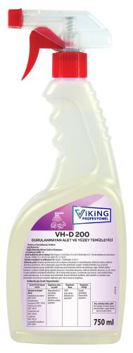 VP VH-D 200 Durulanmayan Alet ve Yüzey Temizleyici 750 ml 1 Adet - 1